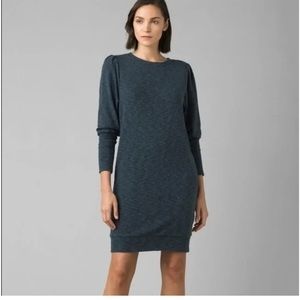 Prana Zada Blue Sweater Dress NWT, Sz S